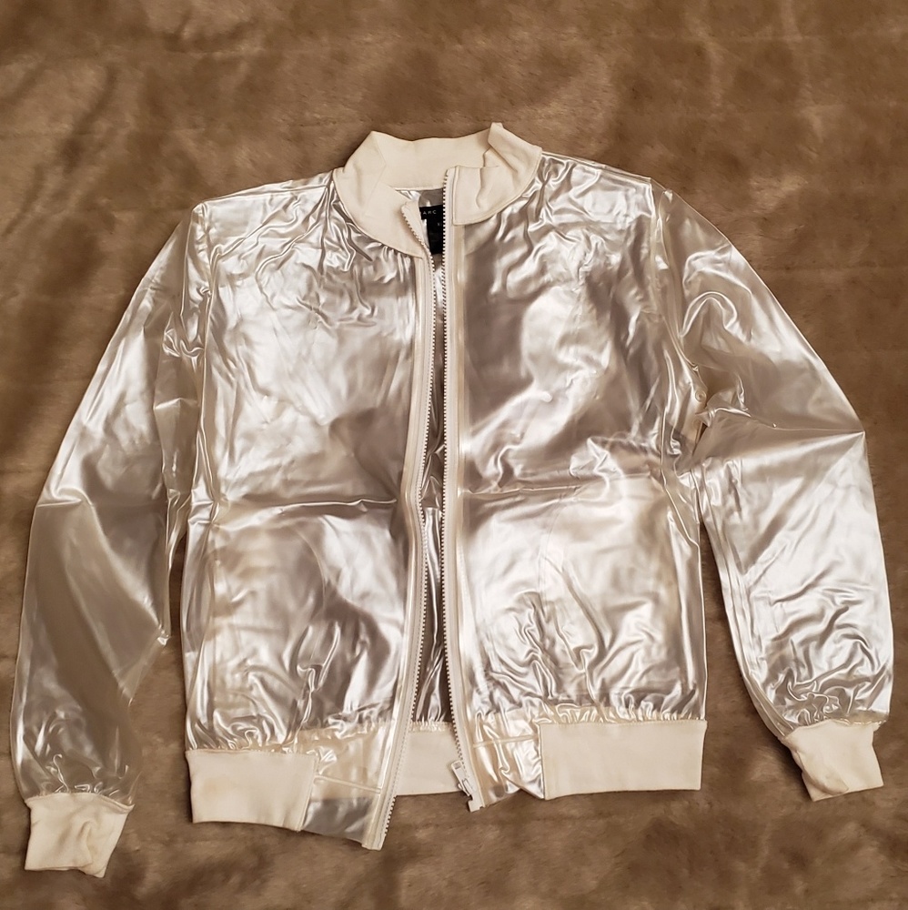 Marc Jacobs Clear Rain Jacket Fanny Pack Gem